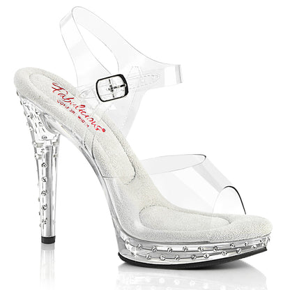 GLORY-508SDT 5" Heel, 3/4" PF Ankle Strap Sandal