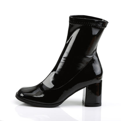 GOGO-150 **3" Block Heel Ankle Gogo Boot