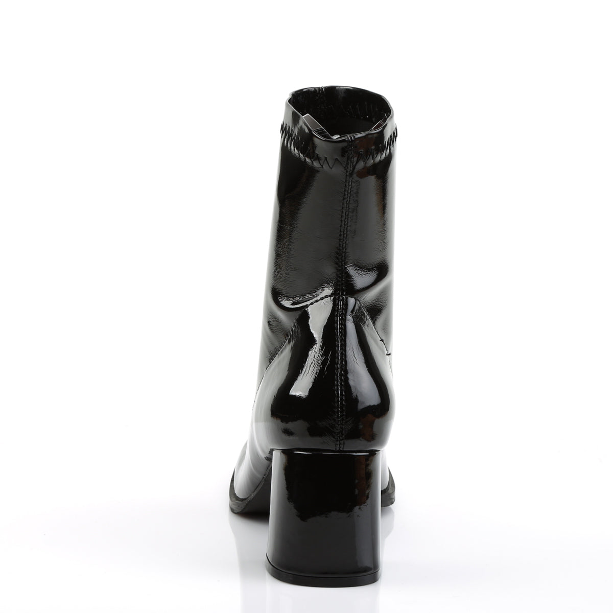 GOGO-150 **3" Block Heel Ankle Gogo Boot