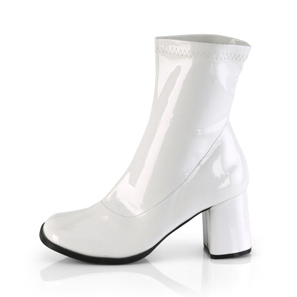 GOGO-150 3" Block Heel Ankle Gogo Boot