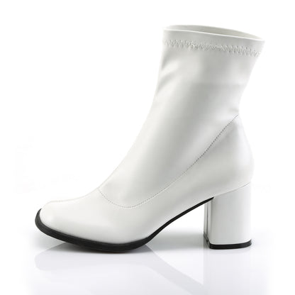 GOGO-150 3" Block Heel Ankle Gogo Boot