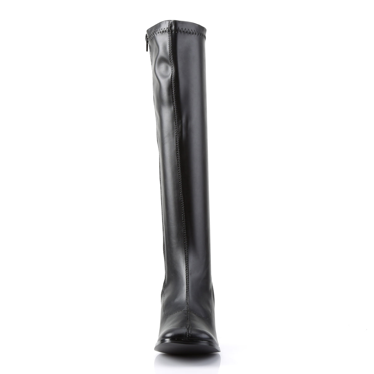GOGO-300 3" Block Heel Gogo Boot, Side Zip