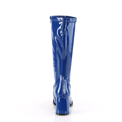 GOGO-300 3" Block Heel Gogo Boot, Side Zip