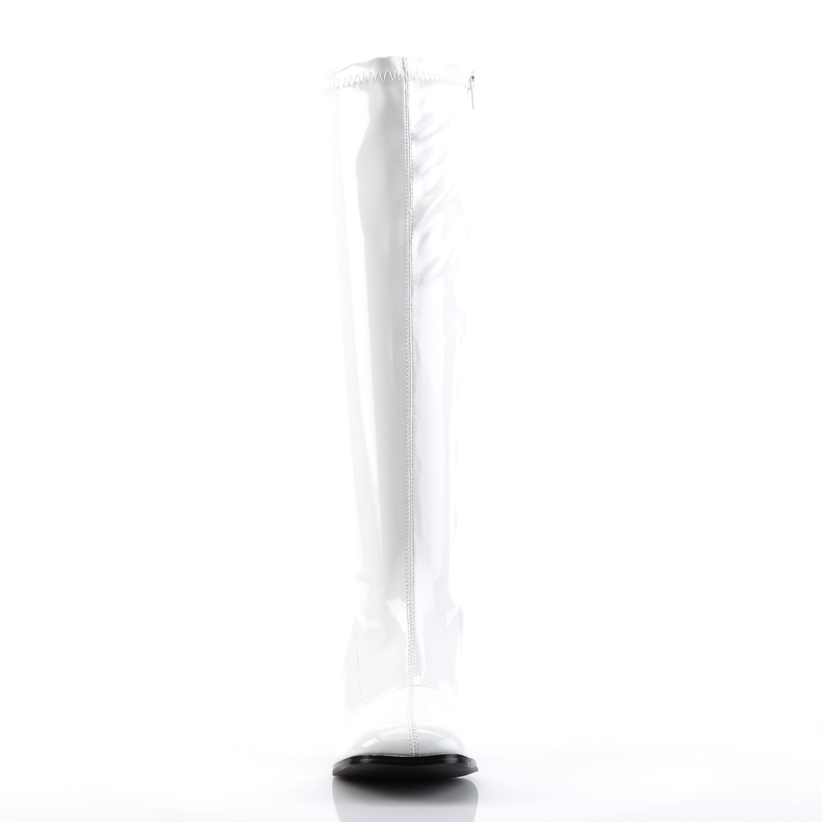 GOGO-300 3" Block Heel Gogo Boot, Side Zip