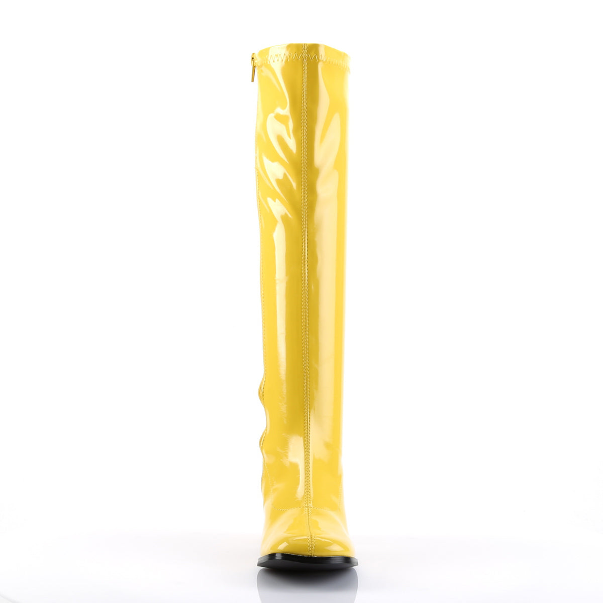 GOGO-300 **3" Block Heel Gogo Boot, Side Zip