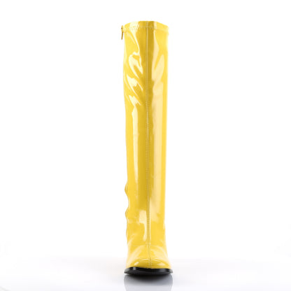 GOGO-300 **3" Block Heel Gogo Boot, Side Zip