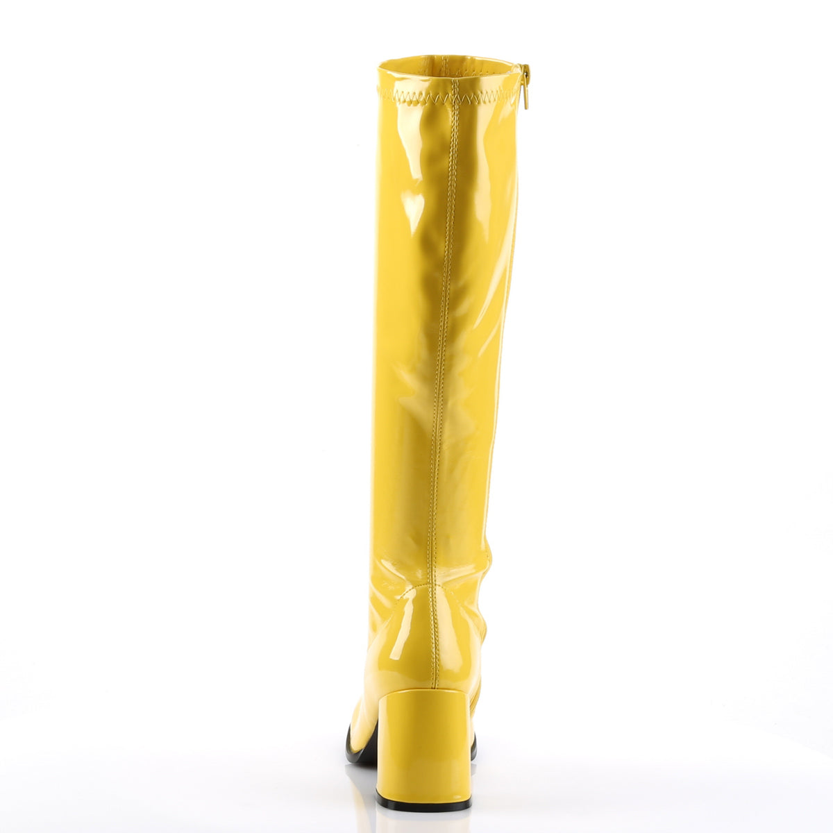 GOGO-300 **3" Block Heel Gogo Boot, Side Zip