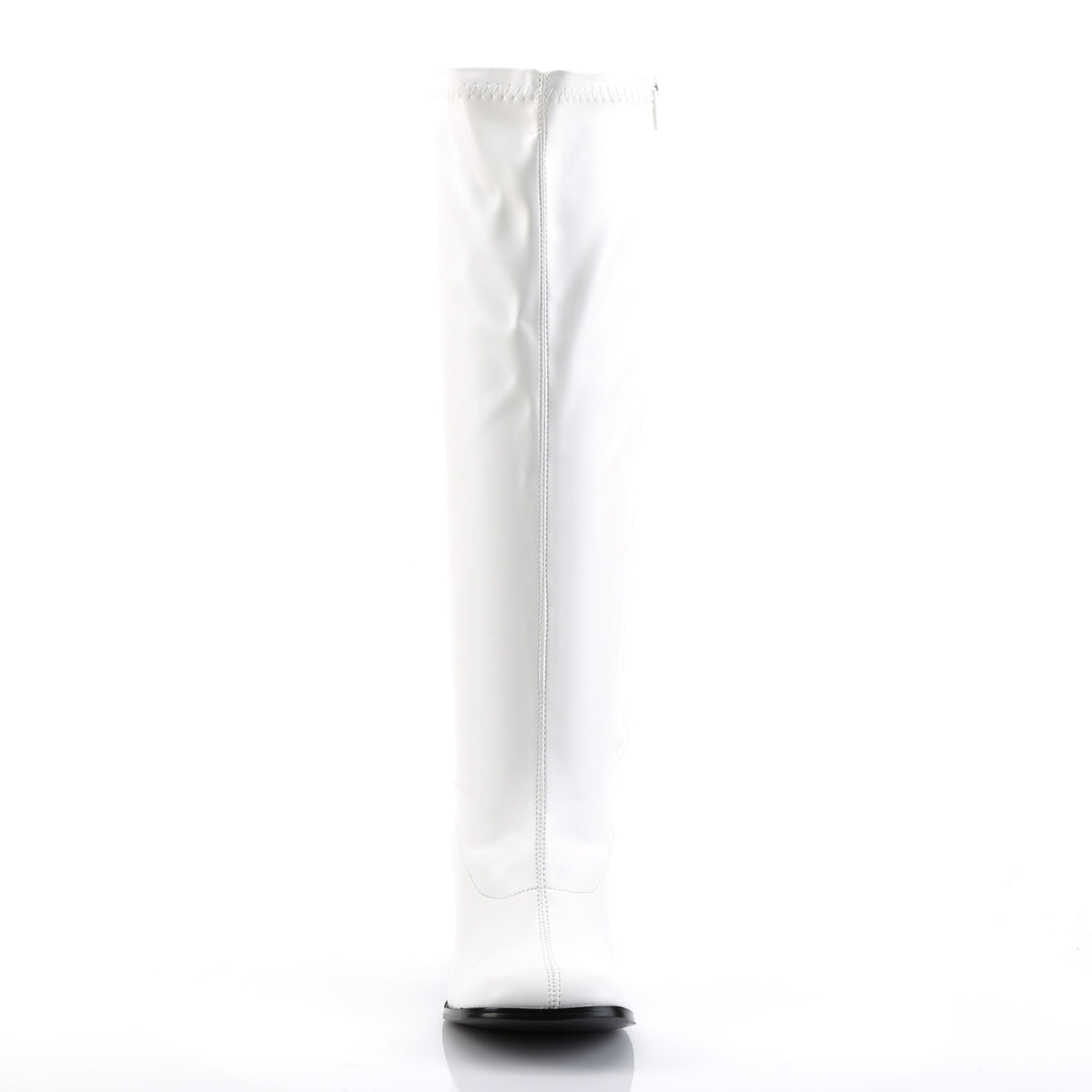 GOGO-300WC 3" Block Heel Wide Width, Plus Size Boot, Side Zip