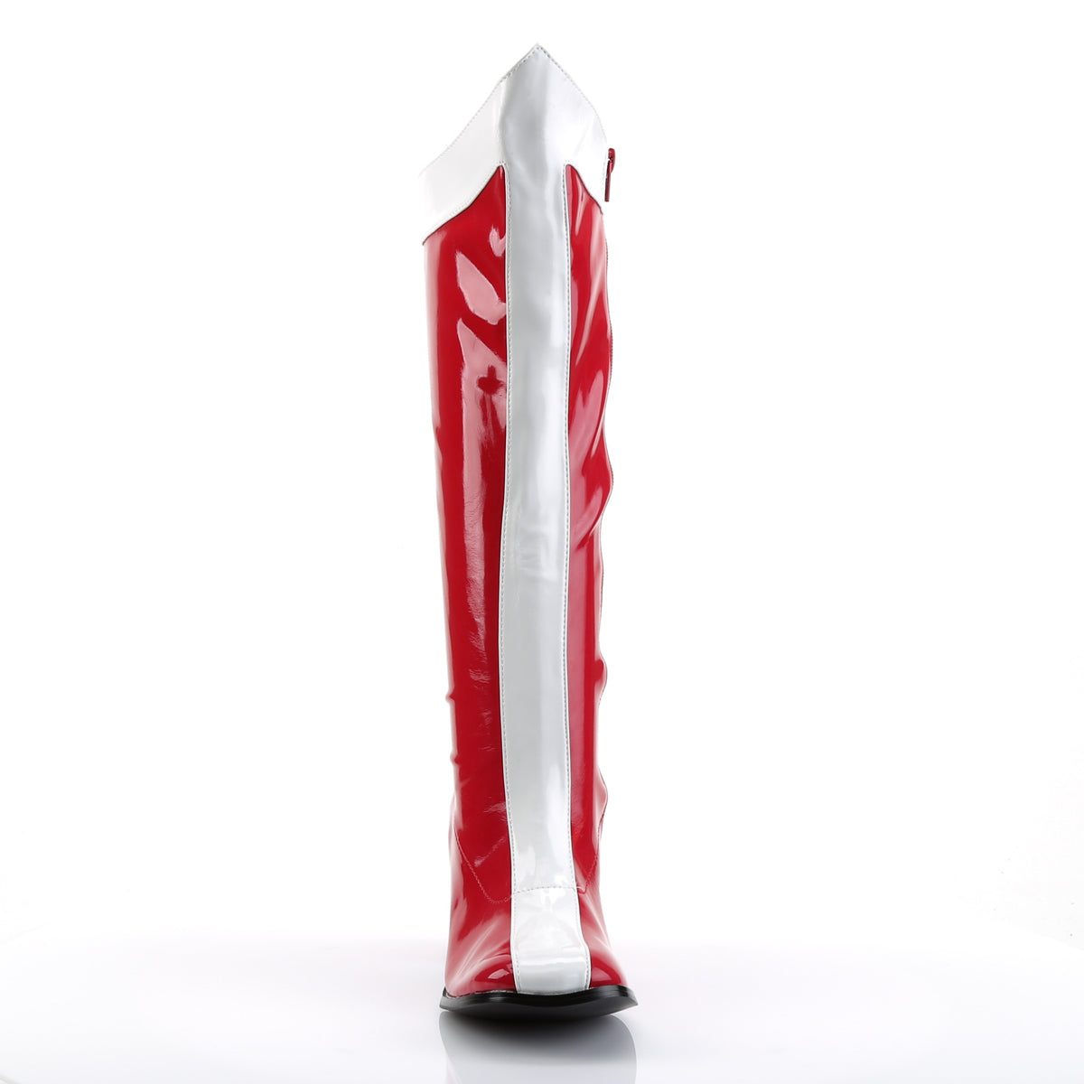 GOGO-305 *3" Block Heel Wonder Woman BT, Super Hero, Side Zip