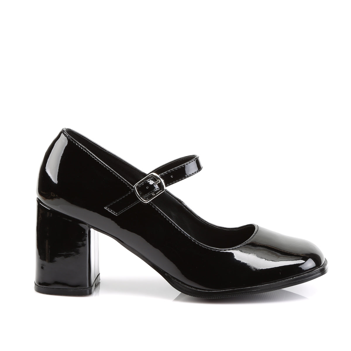 GOGO-50 **3" Block Heel Mary Jane Pump, Retro