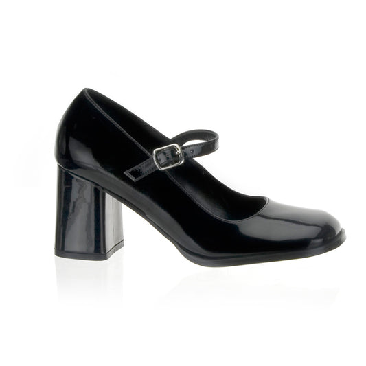 GOGO-50 **3" Block Heel Mary Jane Pump, Retro