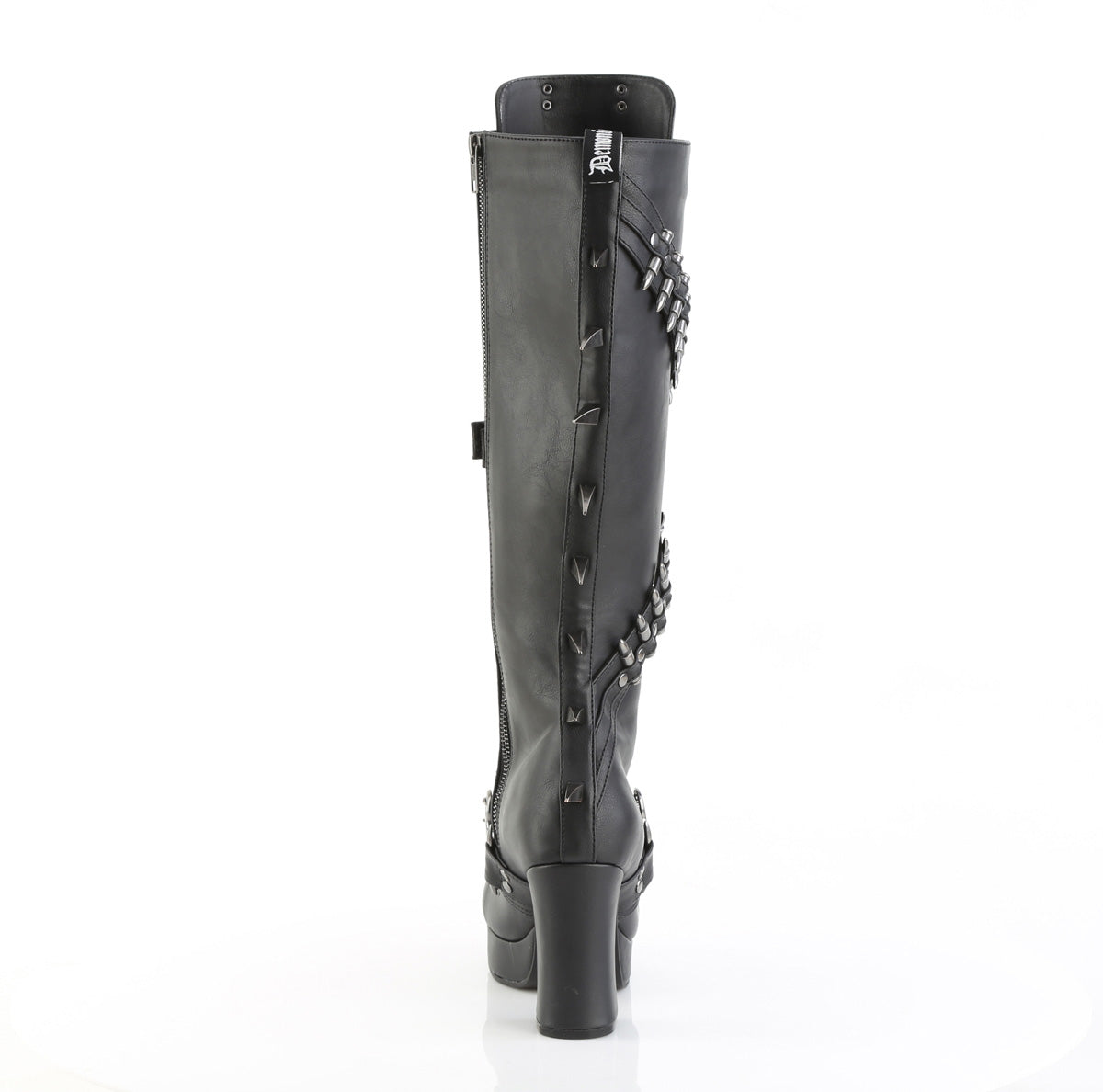 GOTHIKA-108 3 3/4" Heel, 1 1/4" PF Knee High Boot, Side Zip