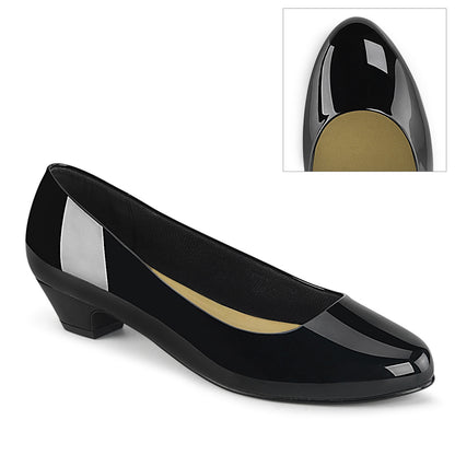 GWEN-01 *1 1/4" Block Heel Classic Pump