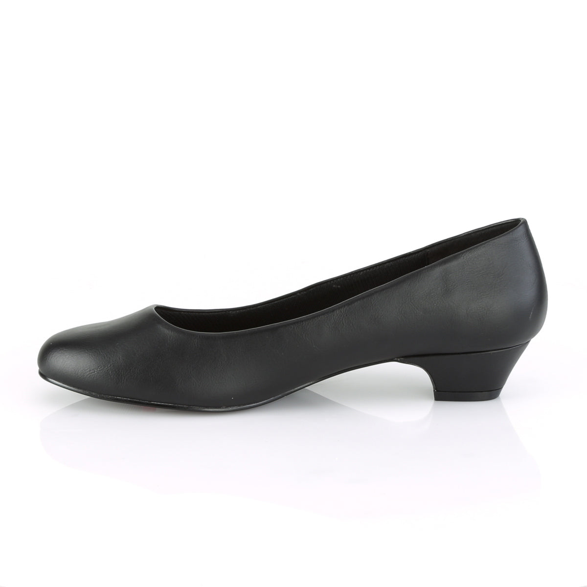 GWEN-01 *1 1/4" Block Heel Classic Pump