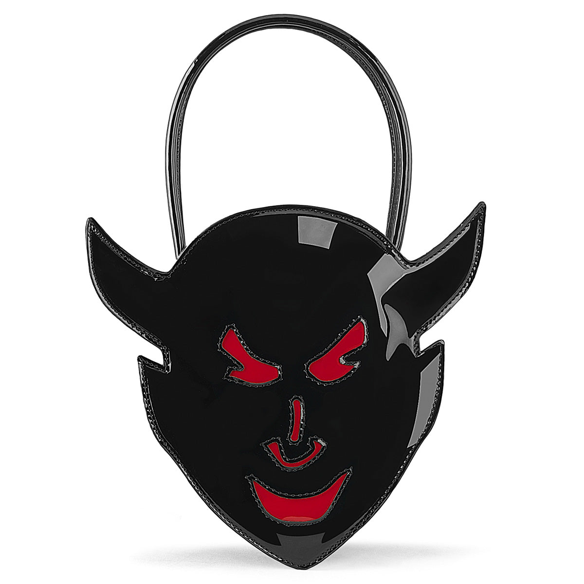 HB-112 Patent Devil Head Handbag 23x25x13 cm