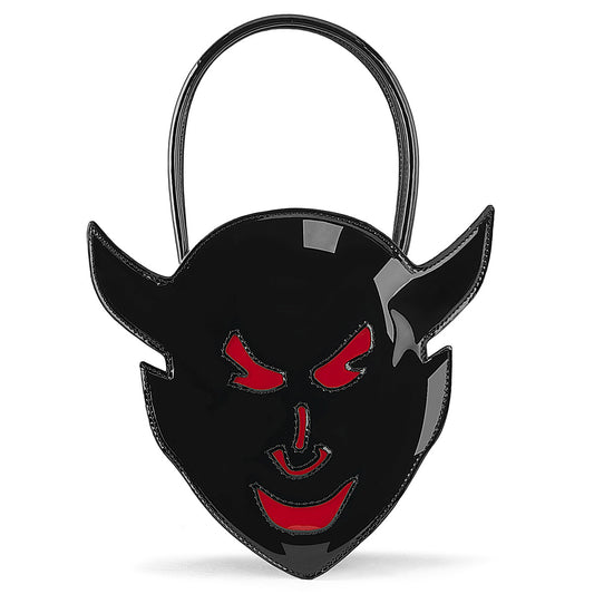 HB-112 Patent Devil Head Handbag 23x25x13 cm