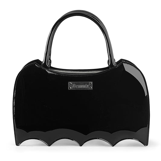 HB-115 Patent Bat Shaped Handbag 20x33x13 cm