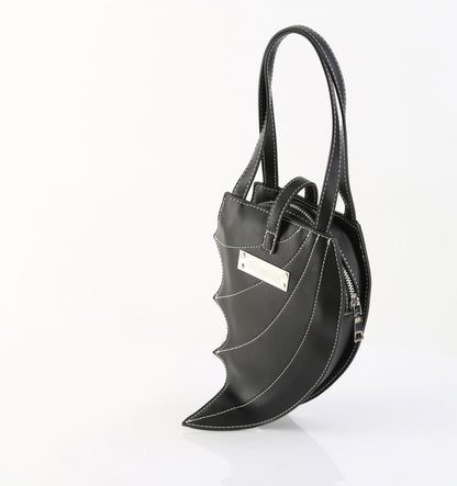 HB-215 Faux Leather Batwing Handbag 25x18x5 cm