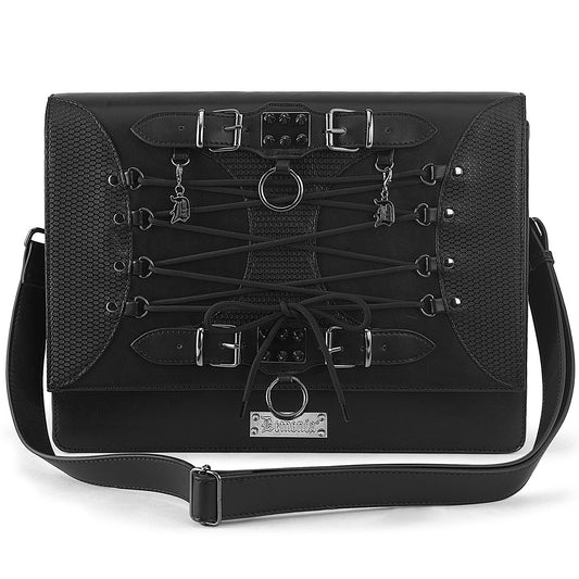 HB-661  Faux Leather Large Crossbody 35x26x12 cm Bag