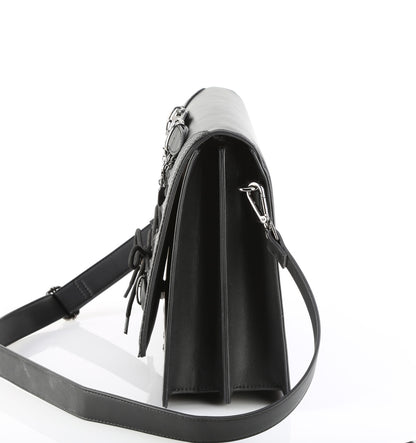 HB-661  Faux Leather Large Crossbody 35x26x12 cm Bag