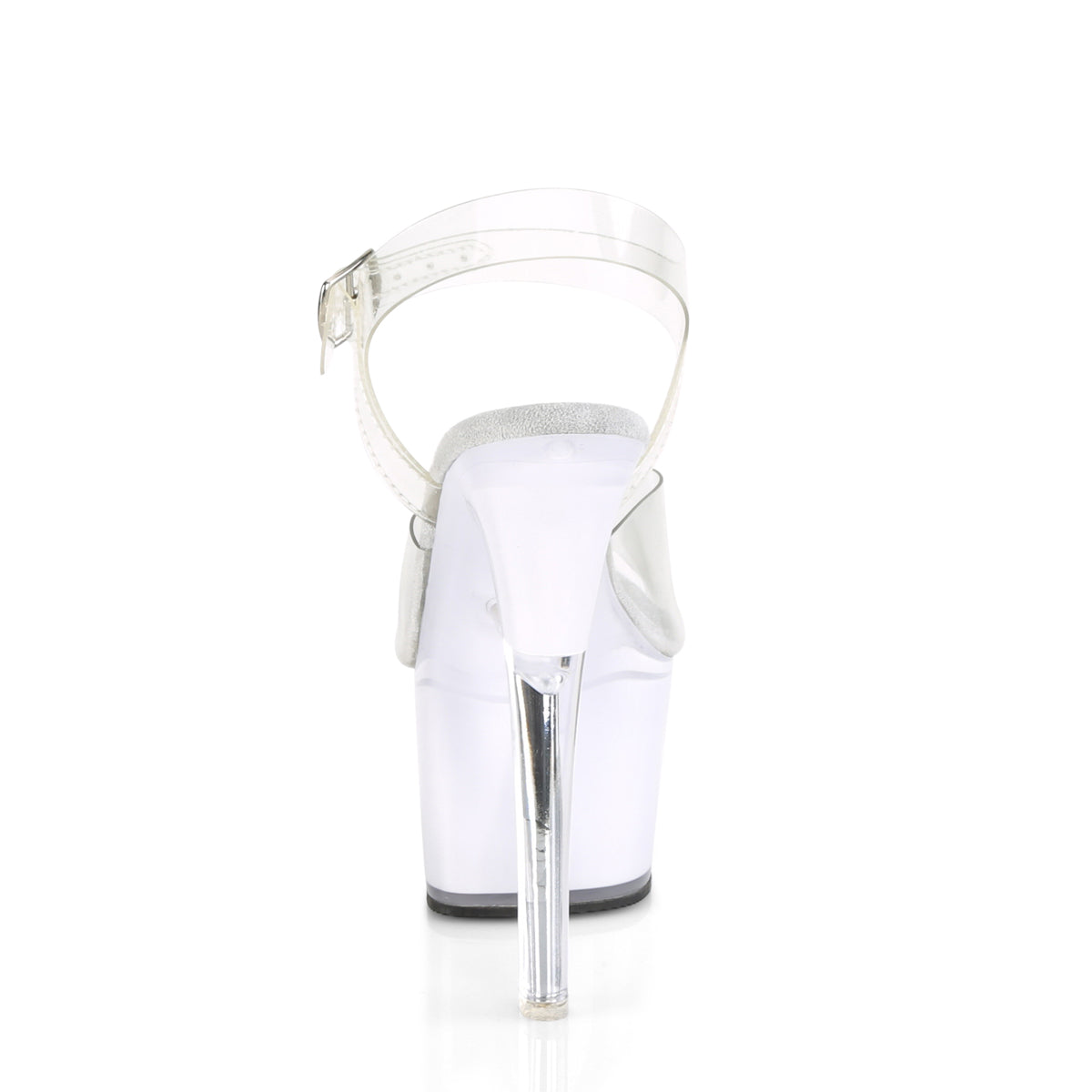 ILLUMINATOR-708 7" Heel, 2 3/4" PF LED Illuminated Ankle Strap Sandal