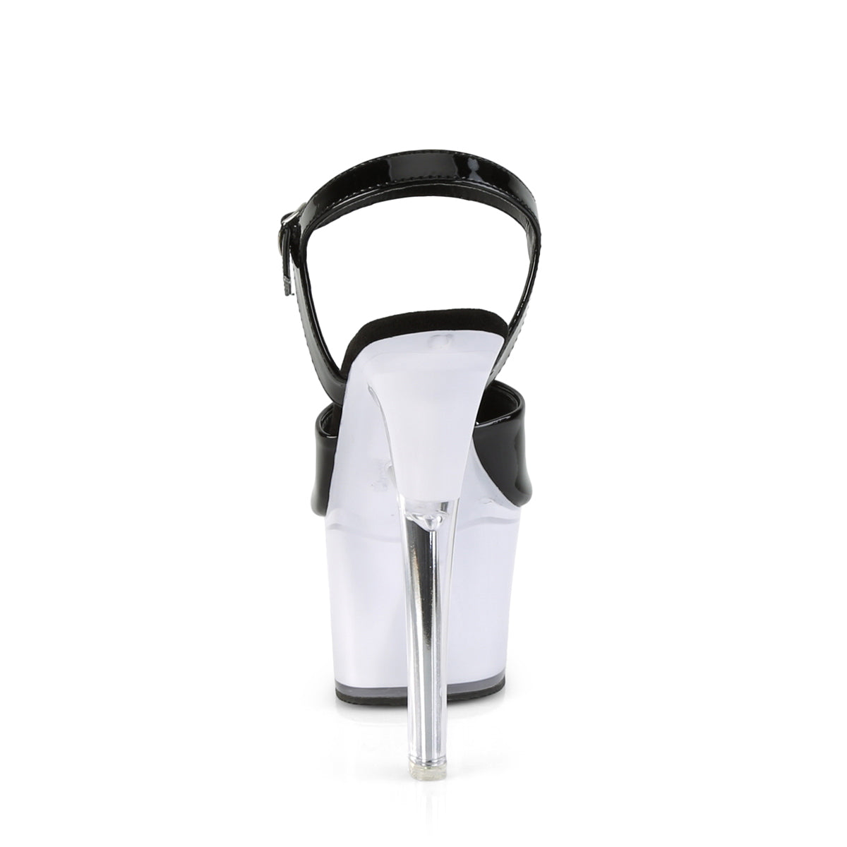 ILLUMINATOR-709 *7" Heel, 2 3/4" PF LED Illuminated Ankle Strap Sandal
