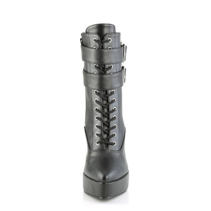 INDULGE-1026 5 1/4" Lace-Up PF Ankle Boot