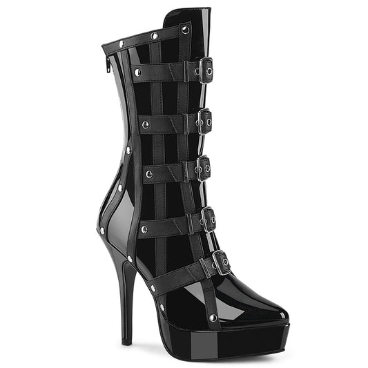 INDULGE-1038 5 1/4" Ankle Boot, Inside Zip