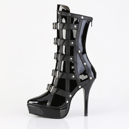 INDULGE-1038 5 1/4" Ankle Boot, Inside Zip