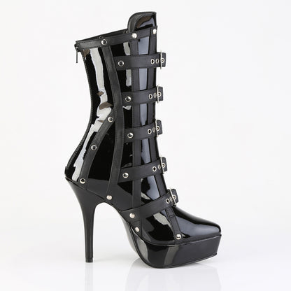 INDULGE-1038 5 1/4" Ankle Boot, Inside Zip