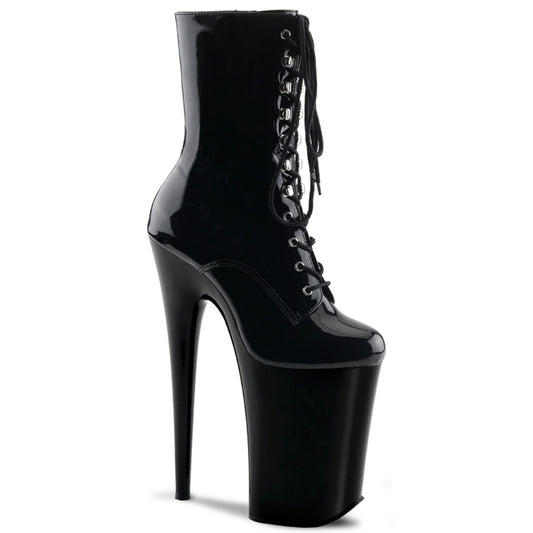 INFINITY-1020 9" Heel, 5 1/4" PF Front Lace-Up Ankle Boot