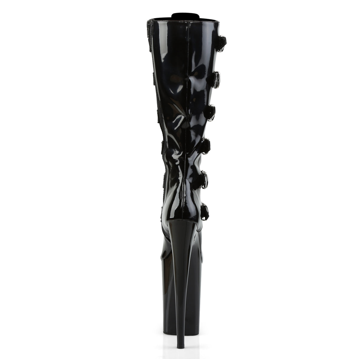 INFINITY-2049 9" Heel, 5 1/4" PF Front Lace-Up Knee Boot