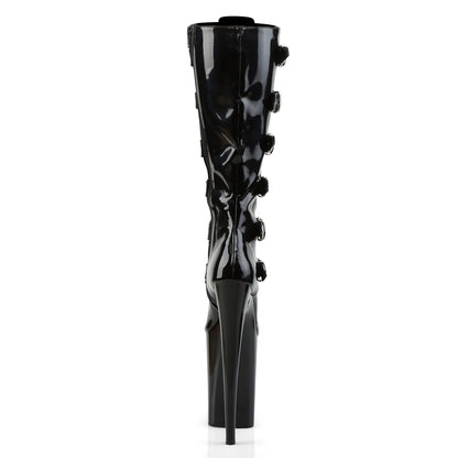 INFINITY-2049 9" Heel, 5 1/4" PF Front Lace-Up Knee Boot