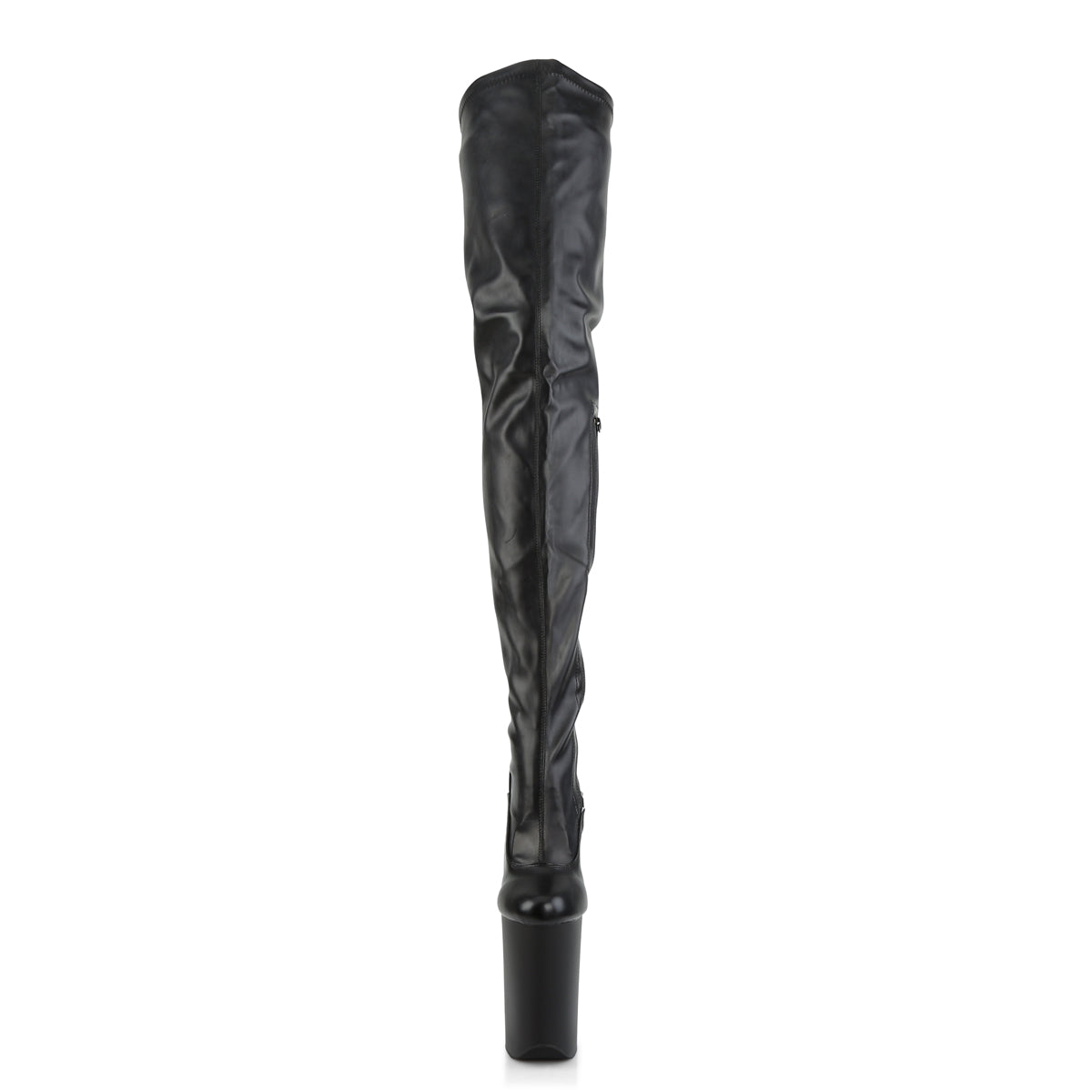 INFINITY-4000 9" Heel, 5 1/4" PF Stretch Crotch Boot, Side Zip