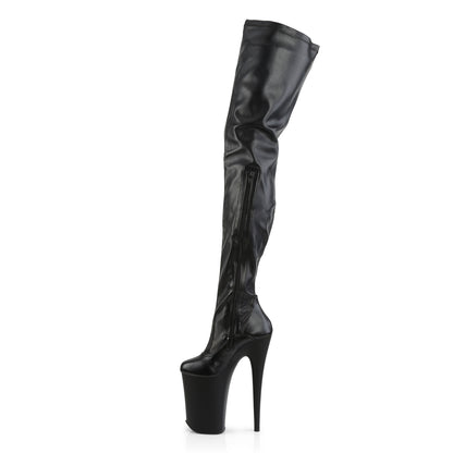 INFINITY-4000 9" Heel, 5 1/4" PF Stretch Crotch Boot, Side Zip