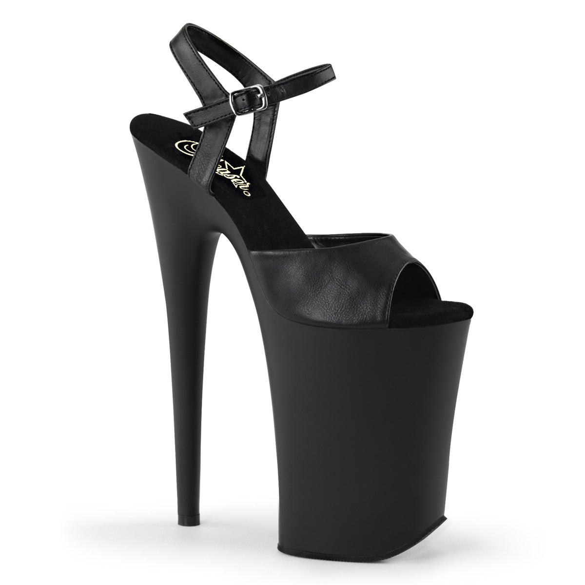 INFINITY-909 9" Heel, 5 1/4" PF Ankle Strap Sandal