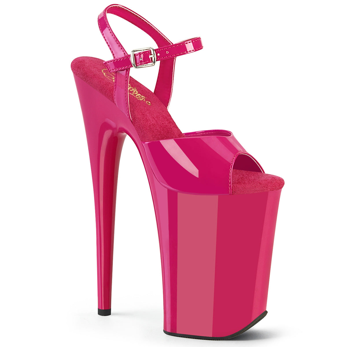 INFINITY-909 9" Heel, 5 1/4" PF Ankle Strap Sandal