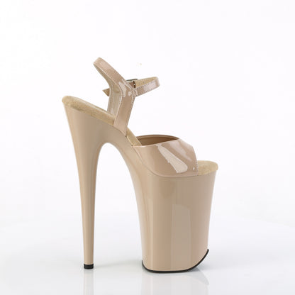 INFINITY-909 9" Heel, 5 1/4" PF Ankle Strap Sandal