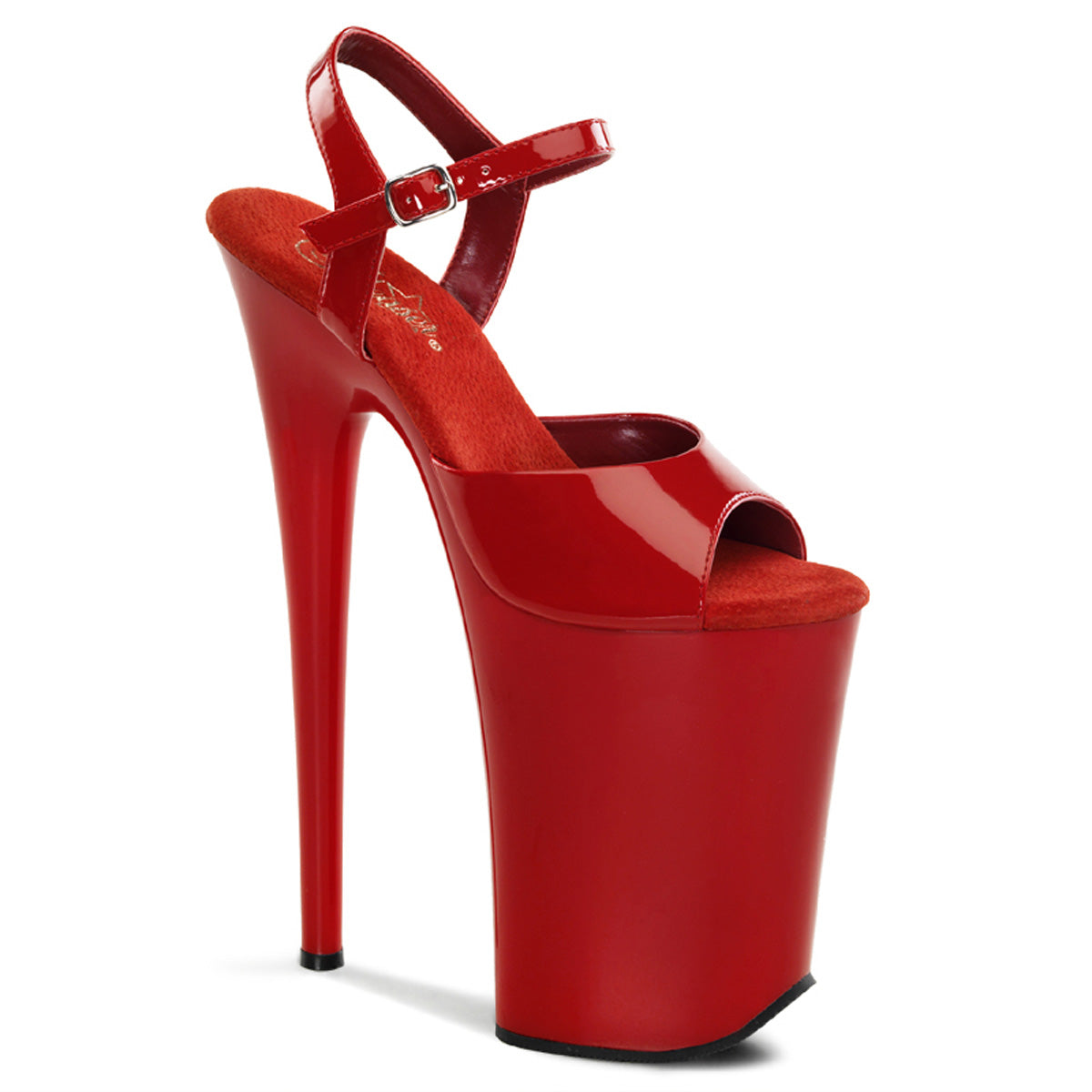 INFINITY-909 9" Heel, 5 1/4" PF Ankle Strap Sandal