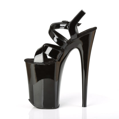 INFINITY-997 9" Heel, 5 1/4" PF Criss-Cross Ankle Strap Sandal