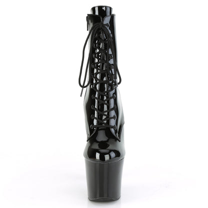 IRONGRIP-1020 7" Brass Knuckle Heel, 3 1/4" PF Lace-Up Boot, Side Zip