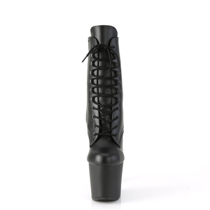 IRONGRIP-1020 7" Brass Knuckle Heel, 3 1/4" PF Lace-Up Boot, Side Zip