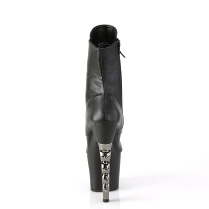 IRONGRIP-1020 7" Brass Knuckle Heel, 3 1/4" PF Lace-Up Boot, Side Zip
