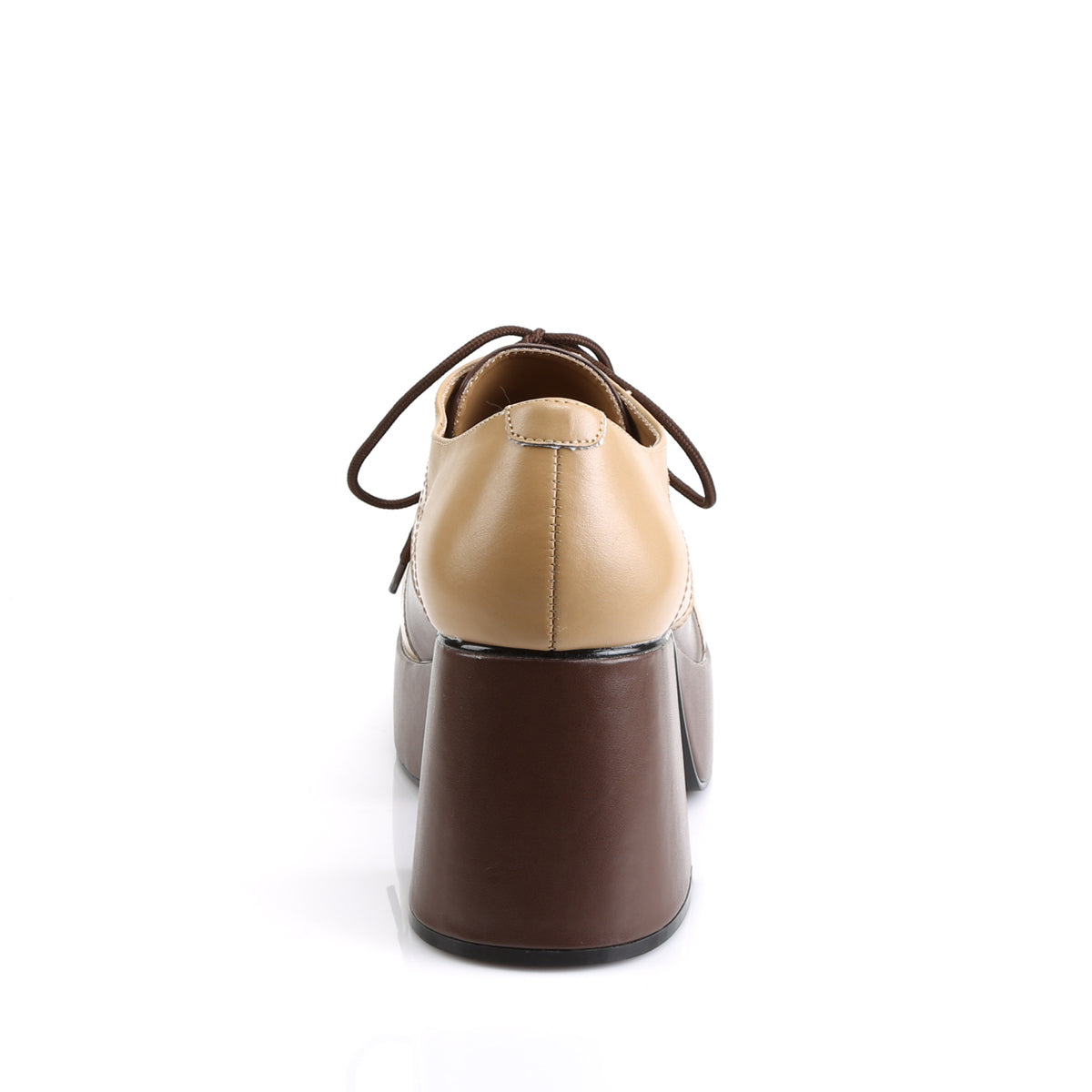JAZZ-06 3 1/2" Block Heel, 1 1/2" PF Men's Spectator Oxford Shoe