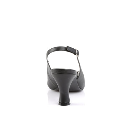 JENNA-02 *3" Heel Slingback Peep Toe Pump