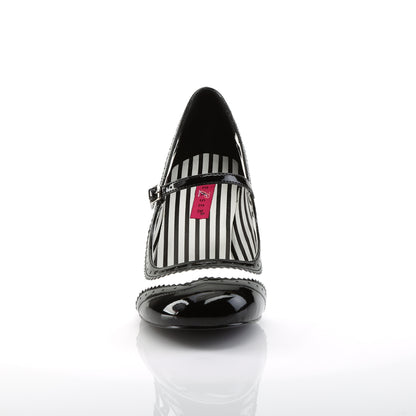 JENNA-06 *3" Kitten Heel Spectator Mary Jane Pump