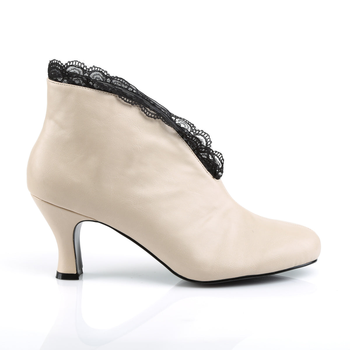 JENNA-105 *3" Heel Slip-on Ankle Boot