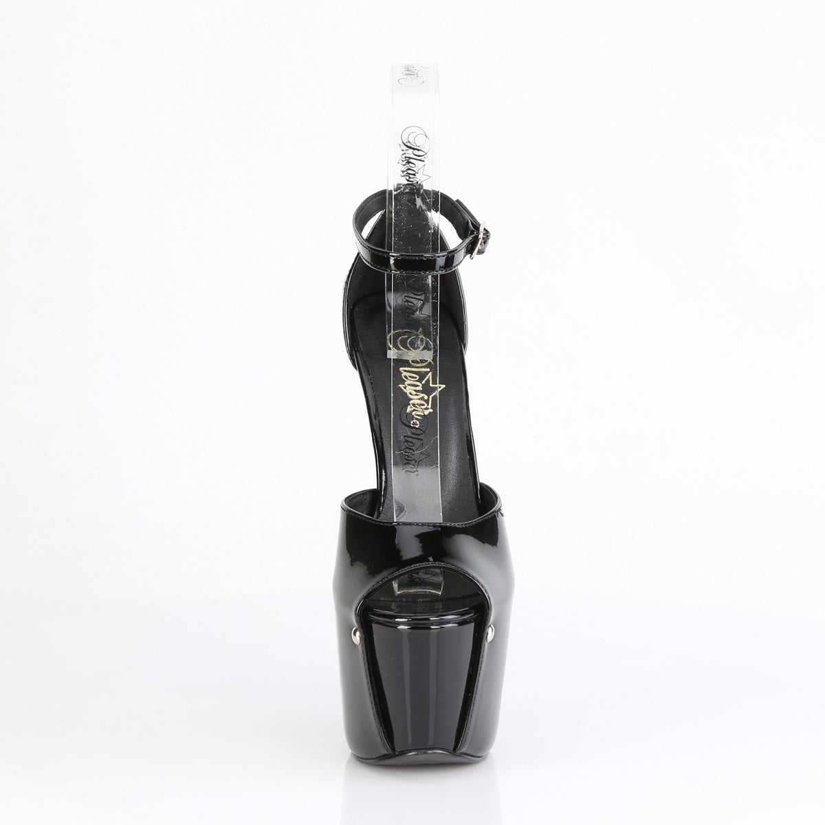 JUBILANT-15 7" Heel, 3" Concealed PF Close Back Ankle Strap Sandal