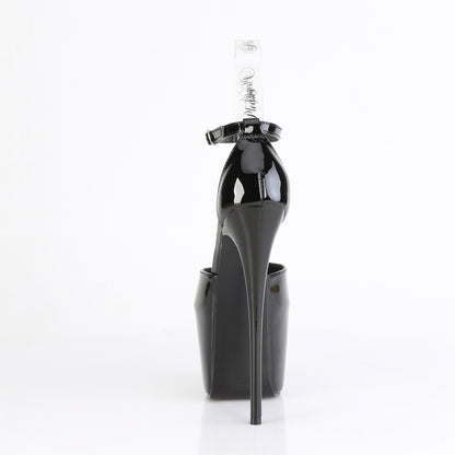 JUBILANT-15 7" Heel, 3" Concealed PF Close Back Ankle Strap Sandal