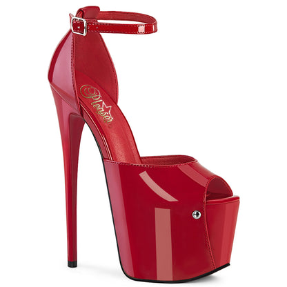 JUBILANT-15 7" Heel, 3" Concealed PF Close Back Ankle Strap Sandal